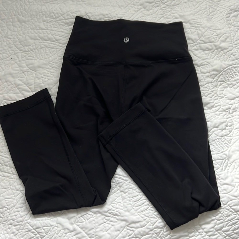 Lululemon wunder under crop leggings